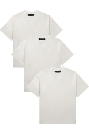 FEAR OF GOD Lot de trois t-shirts à col v