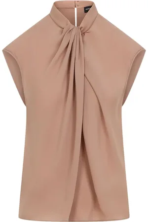Giorgio Armani Blouse à design froncé
