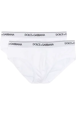 Dolce & Gabbana Lot de deux slips à taille à logo