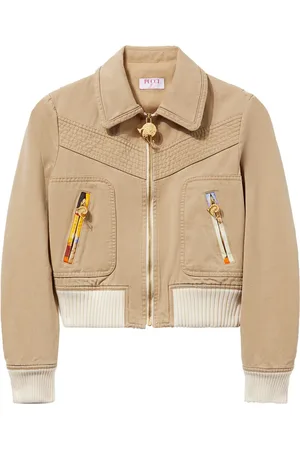 Puccini Veste bomber poches imprimées