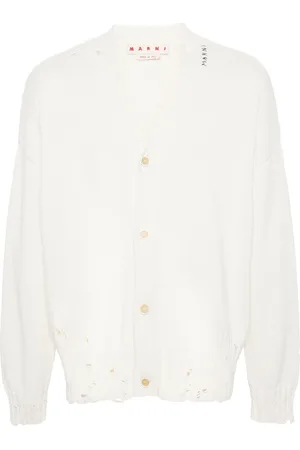 Marni Cardigan en coton à col v