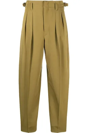 LEMAIRE Pantalon en laine vierge à coupe droite