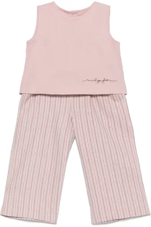 Il gufo Ensemble-pantalon à rayures