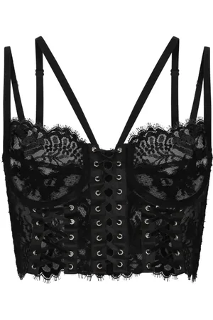 Dolce & Gabbana Corset à détails en dentelle