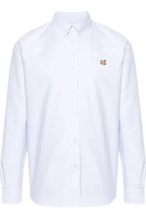 Maison Kitsuné Chemise en coton à motif renard