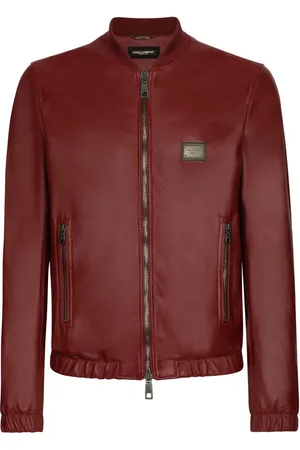 Dolce & Gabbana Veste bomber à logo appliqué