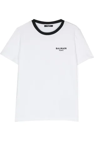 Balmain T-shirt à logo brodé