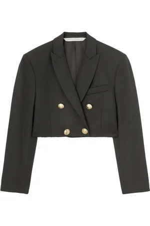 Palm Angels Blazer ample à coupe courte