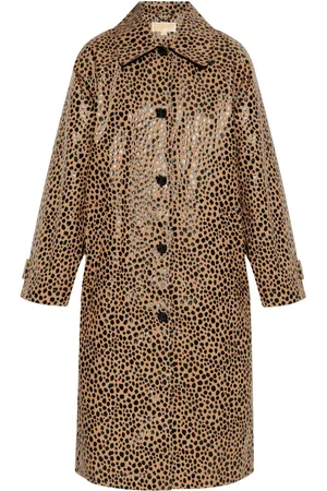 Michael Kors Manteau à imprimé léopard