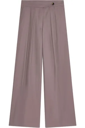 DRIES VAN NOTEN Pantalon ample à design plissé