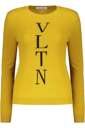 VALENTINO GARAVANI Pull à logo en intarsia