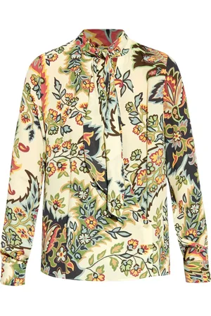 Etro Blouse à col noué