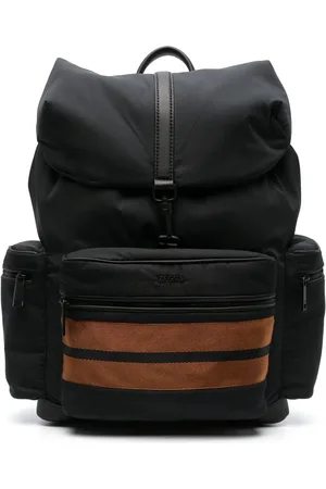 Ermenegildo Zegna Sac à dos à bords rayés