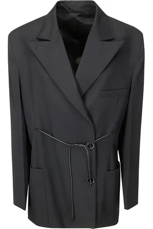Lanvin Blazer à taille à lien de resserrage