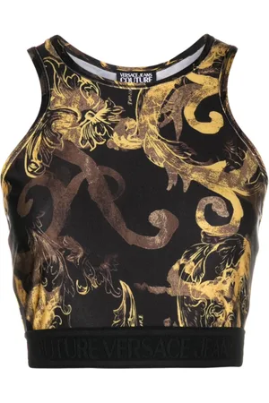 VERSACE Débardeur à imprimé baroque