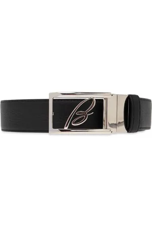 BRIONI Ceinture à plaque logo