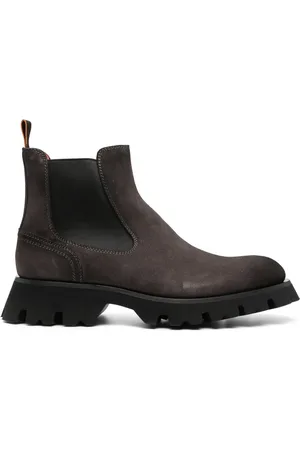 santoni Bottines Frankie en daim