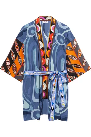 Puccini Robe courte à imprimé graphique