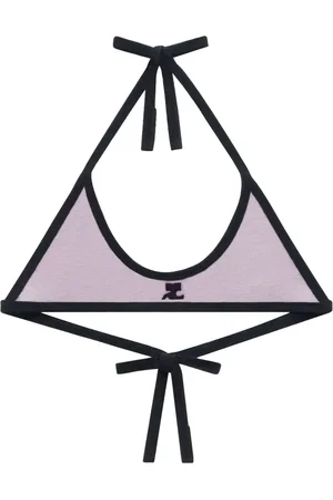 Courrèges Brassière à bords contrastants