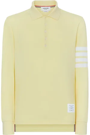Thom Browne Polo à détail 4 bandes signature