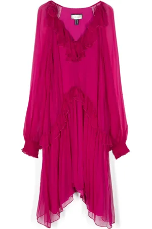 NISSA Robe mi-longue à appliqué floral