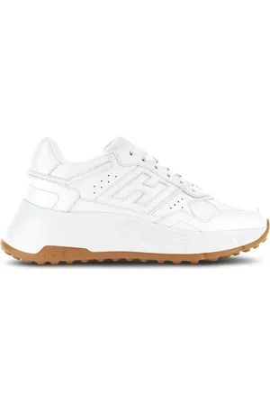 Hogan Baskets en cuir à empiècements