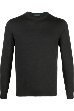 ZANONE Pull en maille fine à col rond