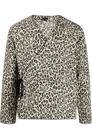 CLOT Chemise imprimée à col v