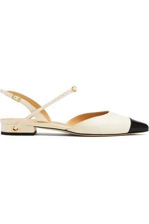 Jennifer Chamandi Ballerines bicolores en cuir