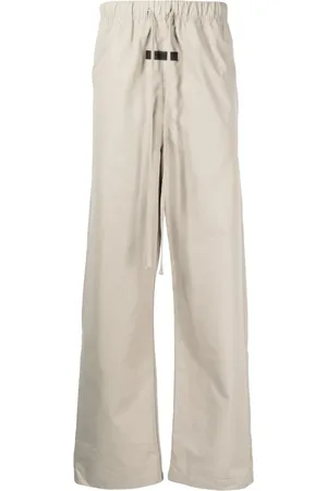 FEAR OF GOD Pantalon droit à patch logo