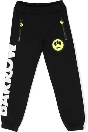 BARROW Pantalon de jogging en coton à logo imprimé