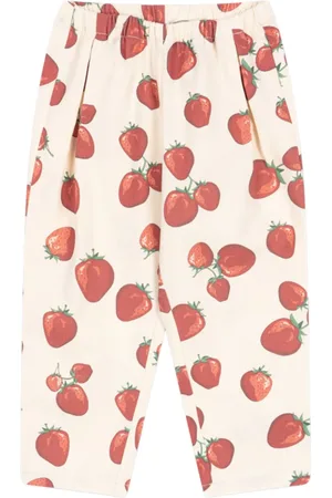 Konges Sløjd Pantalon à imprimé graphique