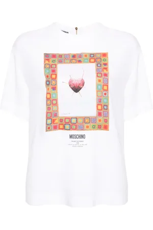 Moschino Blouse à imprimé graphique