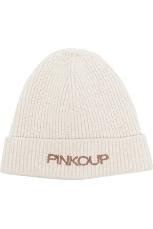 Pinko Bonnet à logo brodé