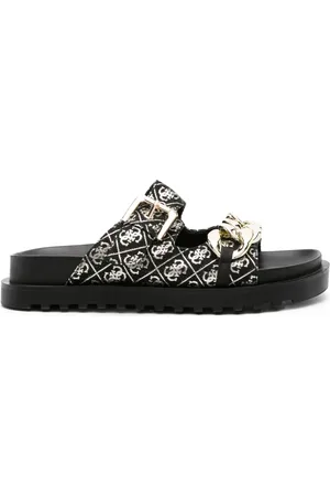 Guess Claquettes Fatema à détail de chaine