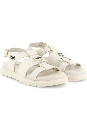 Karl Lagerfeld Sandales à appliqué Choupette
