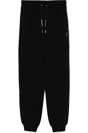 Armani Exchange Pantalon de jogging à patch logo