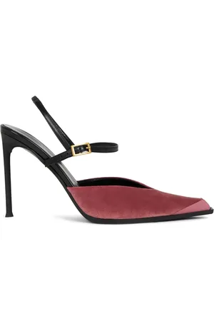 Etro Escarpins en velours à boucle 100 mm