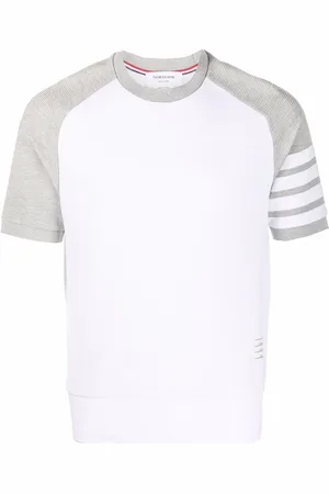 Thom Browne T-shirt à 4 bandes signature