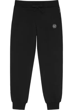 Philipp Plein Pantalon de jogging à patch logo