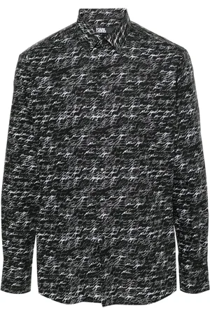 Karl Lagerfeld Chemise à logo all-over