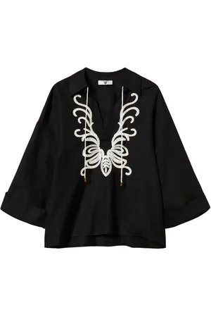 Twin-Set Blouse à design tressé