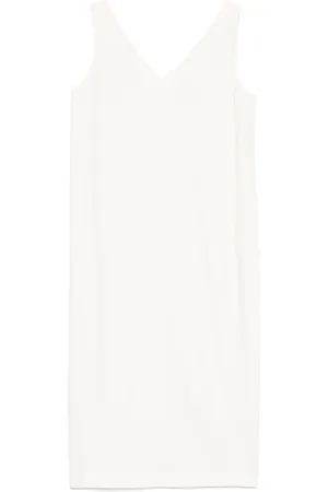 THEORY Robe mi-longue à col v