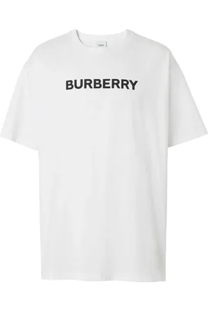 Burberry T-shirt en coton à logo imprimé
