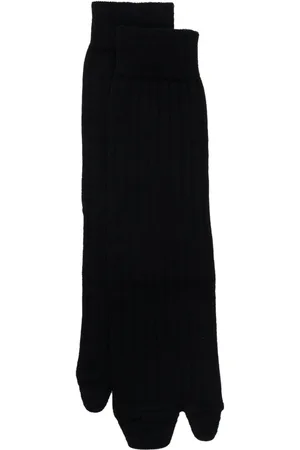 Maison Margiela Chaussettes longues en maille