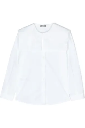 Il gufo Chemise à plastron contrastant