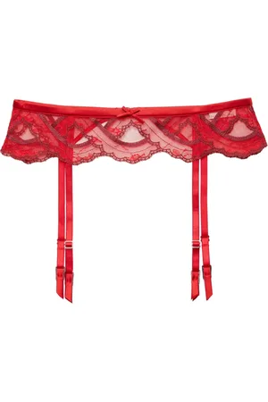 FLEUR DU MAL Porte-jarretelles Hendrix à dentelle fleurie