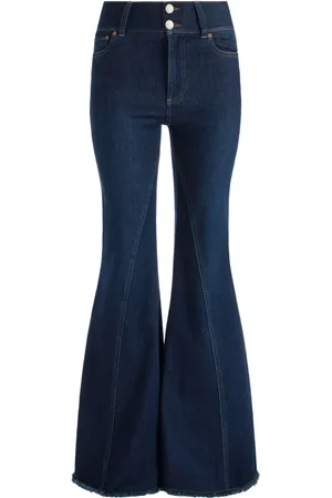 ALICE+OLIVIA Jean Beautiful à taille haute