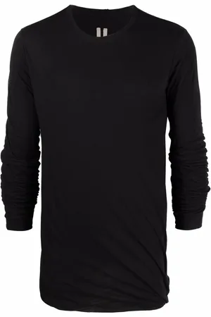 Rick Owens T-shirt froncé à manches longues