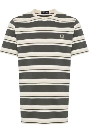 Fred Perry T-shirt en coton à rayures